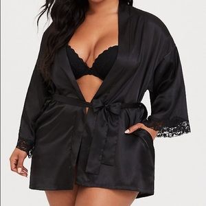 Torrid Satin Robe